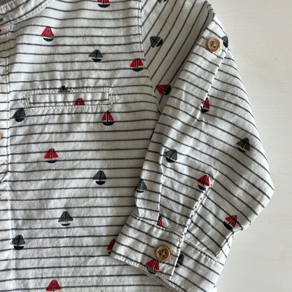 H&M Nautical Button Down ⛵️ - Picture 2 of 3